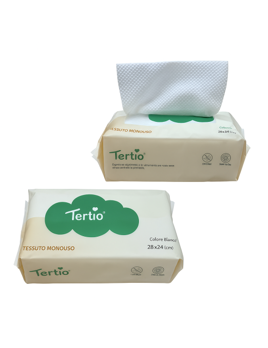 Paquete de Toallitas Limpieza Facial Desechables 28×24 cm R-10699