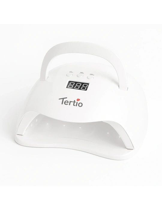 Lámpara LED/UV para Uñas 96W T-A8 – Pantalla Digital , Temporizador 10s/30s/60s/99s, Asa Plegable, para Gel UV y Semipermanente