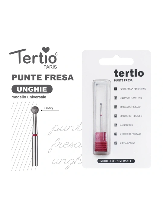 Tertio Punta Fresa Bola de Diamante – Modelo Universal