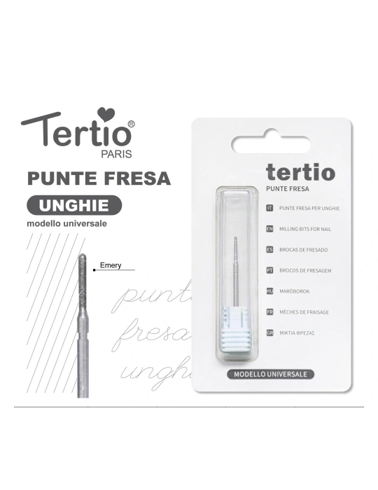 Tertio Punta Fresa Cilíndrica de Diamante – Modelo Universal