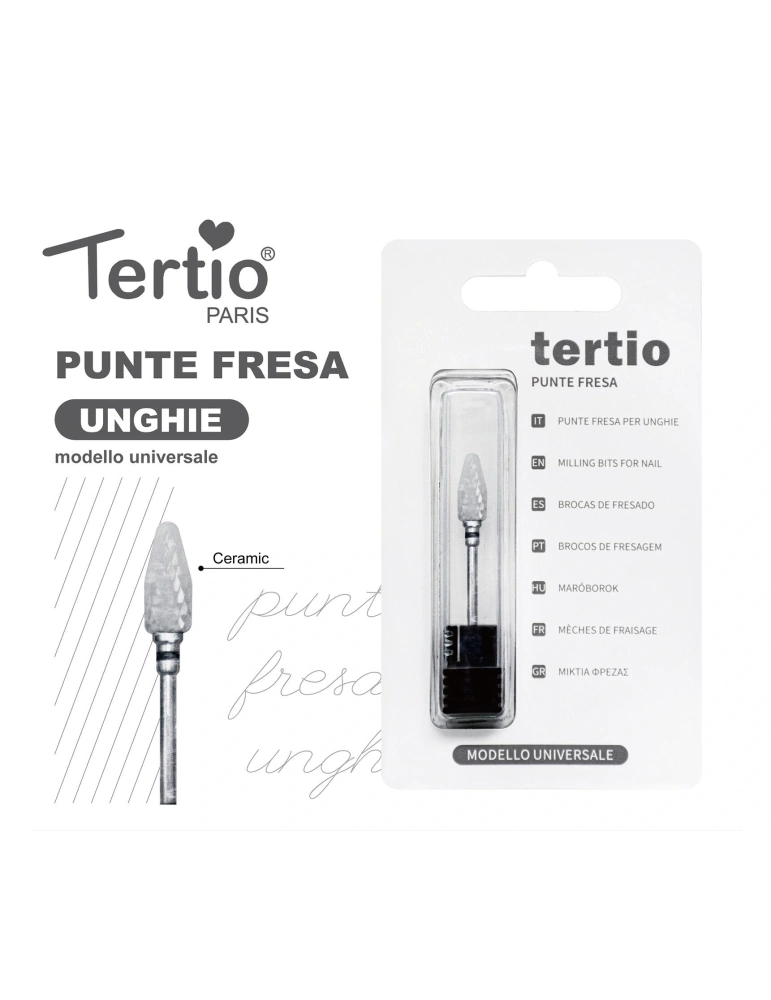 Tertio Punta Fresa Llama de Cerámica – Modelo Universal