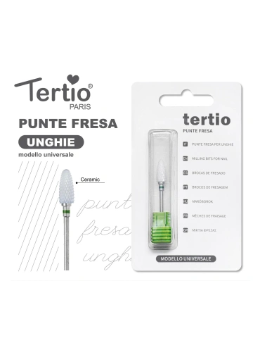 Tertio Punta Fresa Barril de Cerámica – Modelo Universal