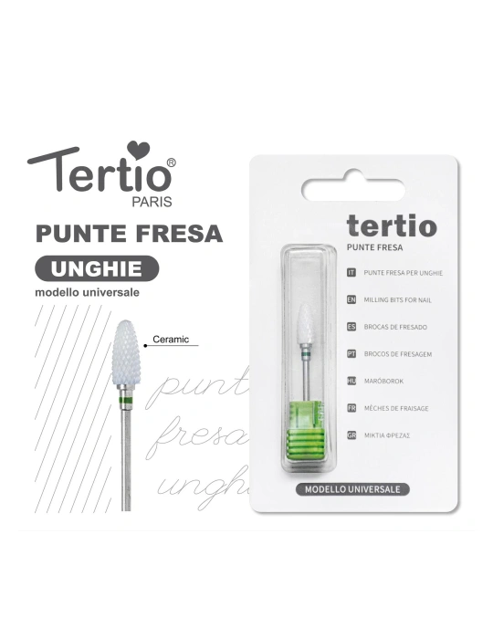 Tertio Punta Fresa Barril de Cerámica – Modelo Universal