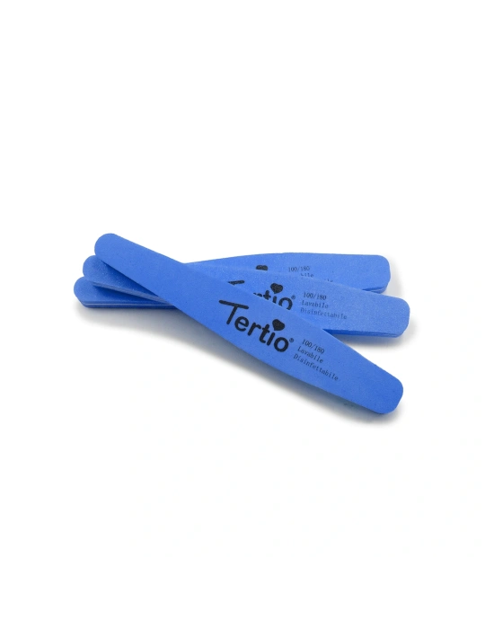 Limas de Uñas Profesionales Tertio 100/180 – Pack de 3 Unidades