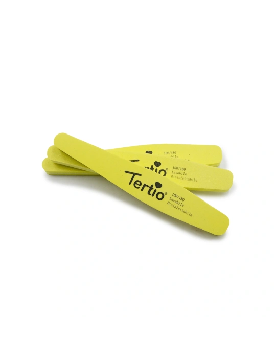 Limas de Uñas Profesionales Tertio 100/180 – Pack de 3 Unidades