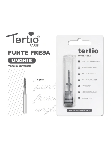 Tertio Punta Fresa Aguja de Tungsteno – Modelo Universal