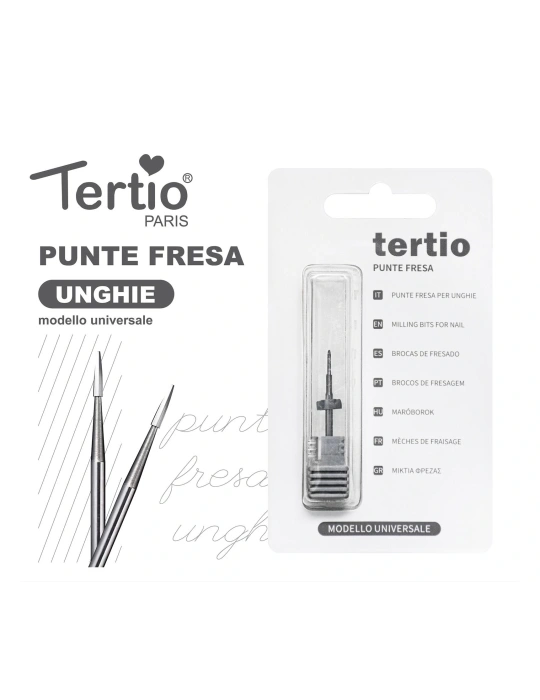 Tertio Punta Fresa Aguja Fina de Tungsteno – Modelo Universal