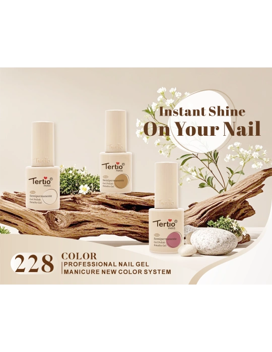 Kit 228 UNIDADES - TPO-FREE Nuevo M221 Esmalte Semi-Permanente Uv