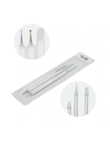 Set de Herramientas de Silicona para Nail Art – Tertio