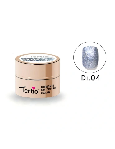 Gel Diamante Color Di.04 – Gel Semipermanente UV/LED con Efecto Diamante Brillante 2