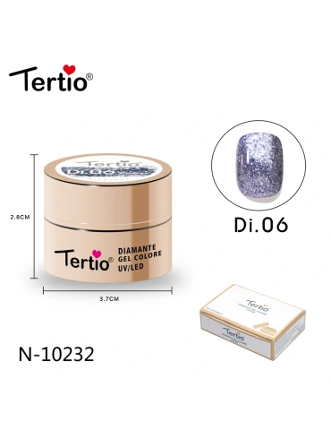 Gel Diamante Color Di.06 – Gel Semipermanente UV/LED con Efecto Diamante Brillante 2