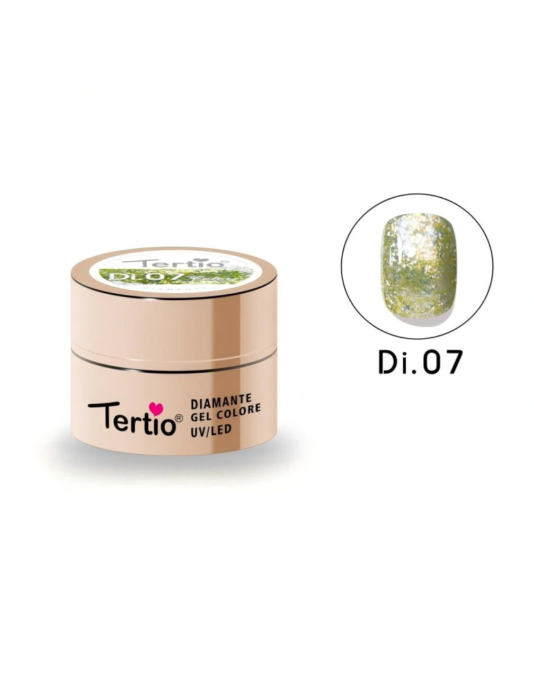 Gel Diamante Color Di.07 – Gel Semipermanente UV/LED con Efecto Diamante Brillante