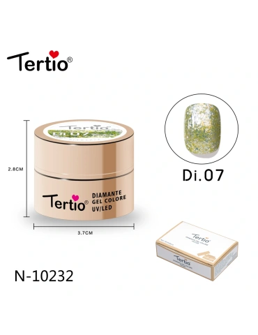 Gel Diamante Color Di.07 – Gel Semipermanente UV/LED con Efecto Diamante Brillante 2