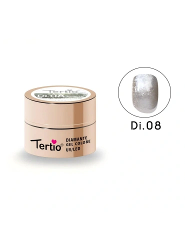 Gel Diamante Color Di.08 – Gel Semipermanente UV/LED con Efecto Diamante Brillante