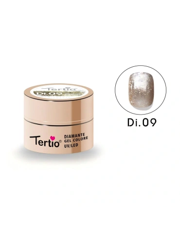 Gel Diamante Color Di.09 – Gel Semipermanente UV/LED con Efecto Diamante Brillante