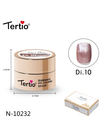 Gel Diamante Color Di.10 – Gel Semipermanente UV/LED con Efecto Diamante Brillante 2