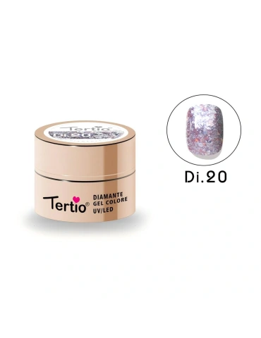 Gel Diamante Color Di.20 – Gel Semipermanente UV/LED con Efecto Diamante Brillante