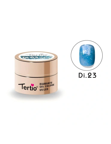 Gel Diamante Color Di.23 – Gel Semipermanente UV/LED con Efecto Diamante Brillante