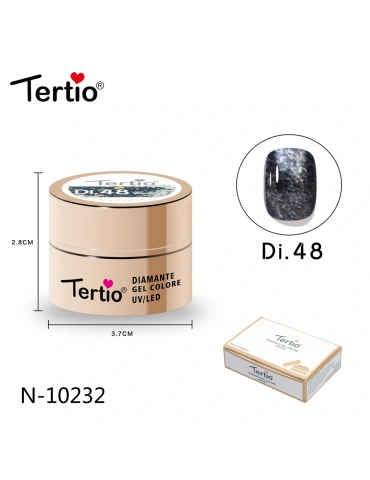 Gel Diamante Color Di.48 – Gel Semipermanente UV/LED con Efecto Diamante Brillante 2