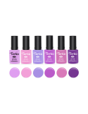 UV Semi-Permanent Polish Pack of 6 – Violet