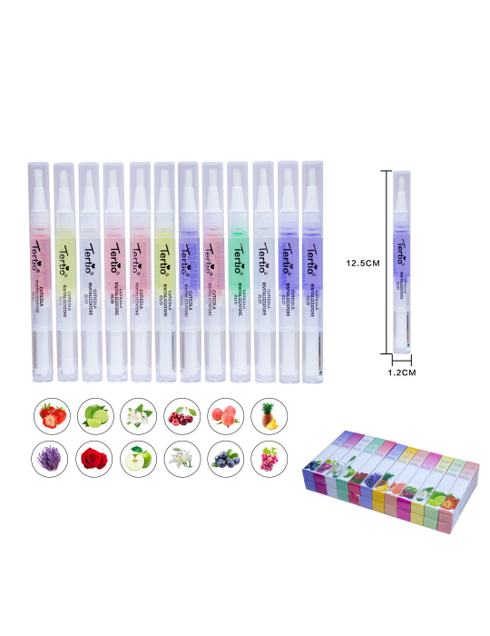 Aceite para Cutículas Forma Pincel N-10231 Pack-24