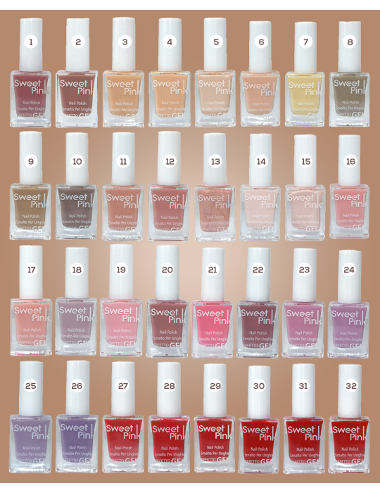 Sweet Pink Esmalte Efecto Gel 13Ml N-42