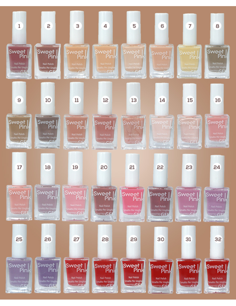 Sweet Pink Esmalte Efecto Gel 13Ml N-14