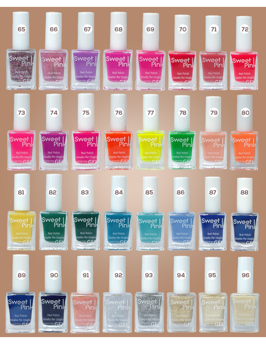 Sweet Pink Esmalte Efecto Gel 13Ml N-38